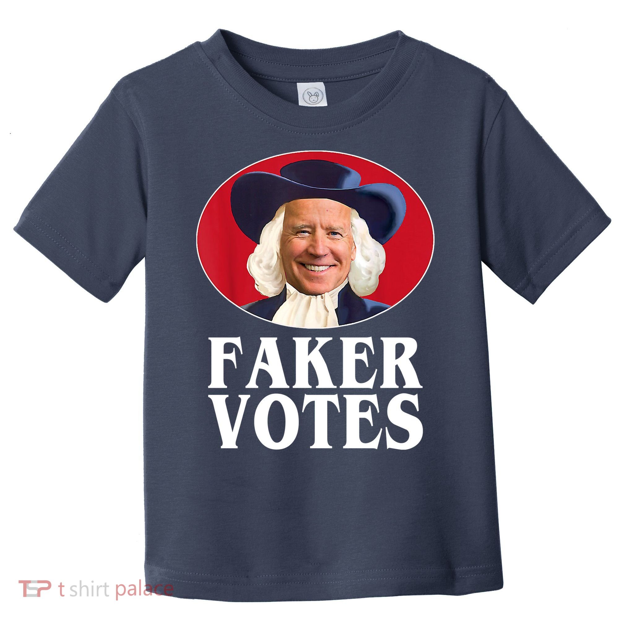 Faker Votes Funny Joe Biden Election Toddler T-Shirt