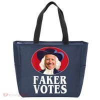 Faker Votes Funny Joe Biden Election Tote Bag thumb 0