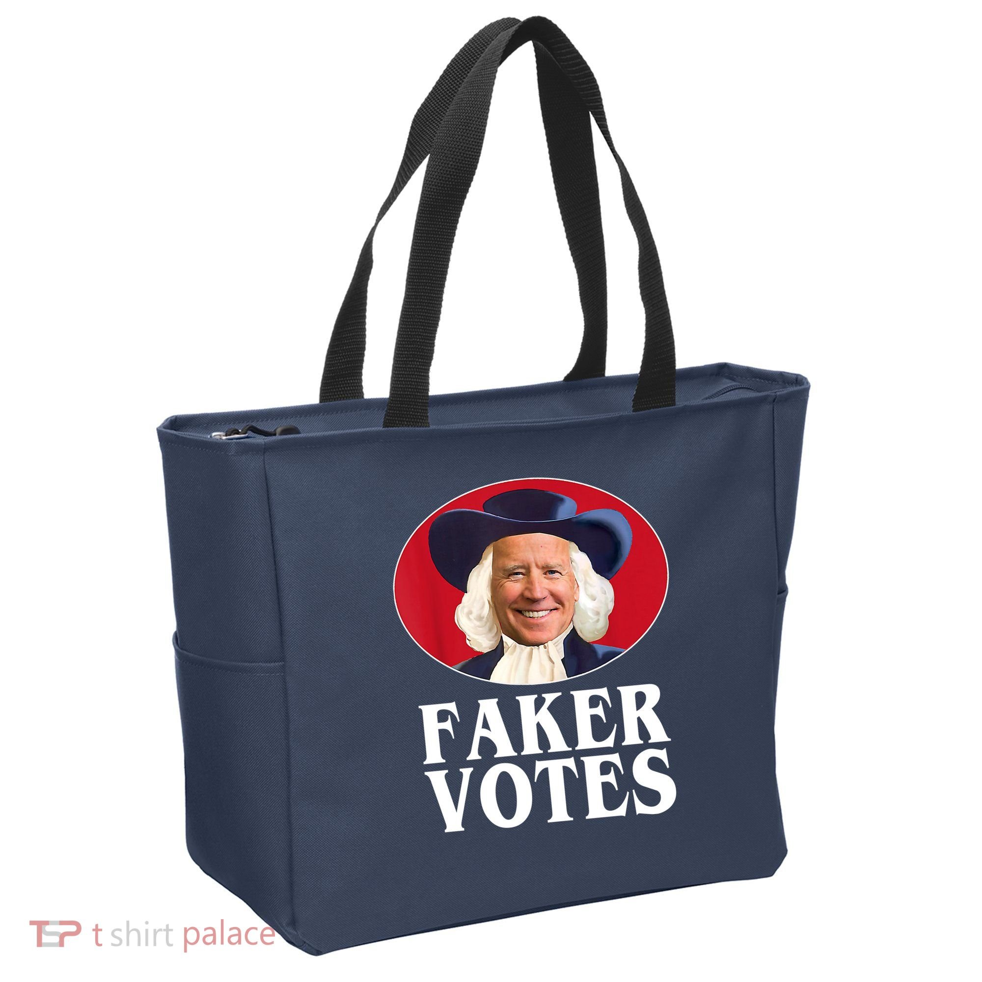 Faker Votes Funny Joe Biden Election Tote Bag