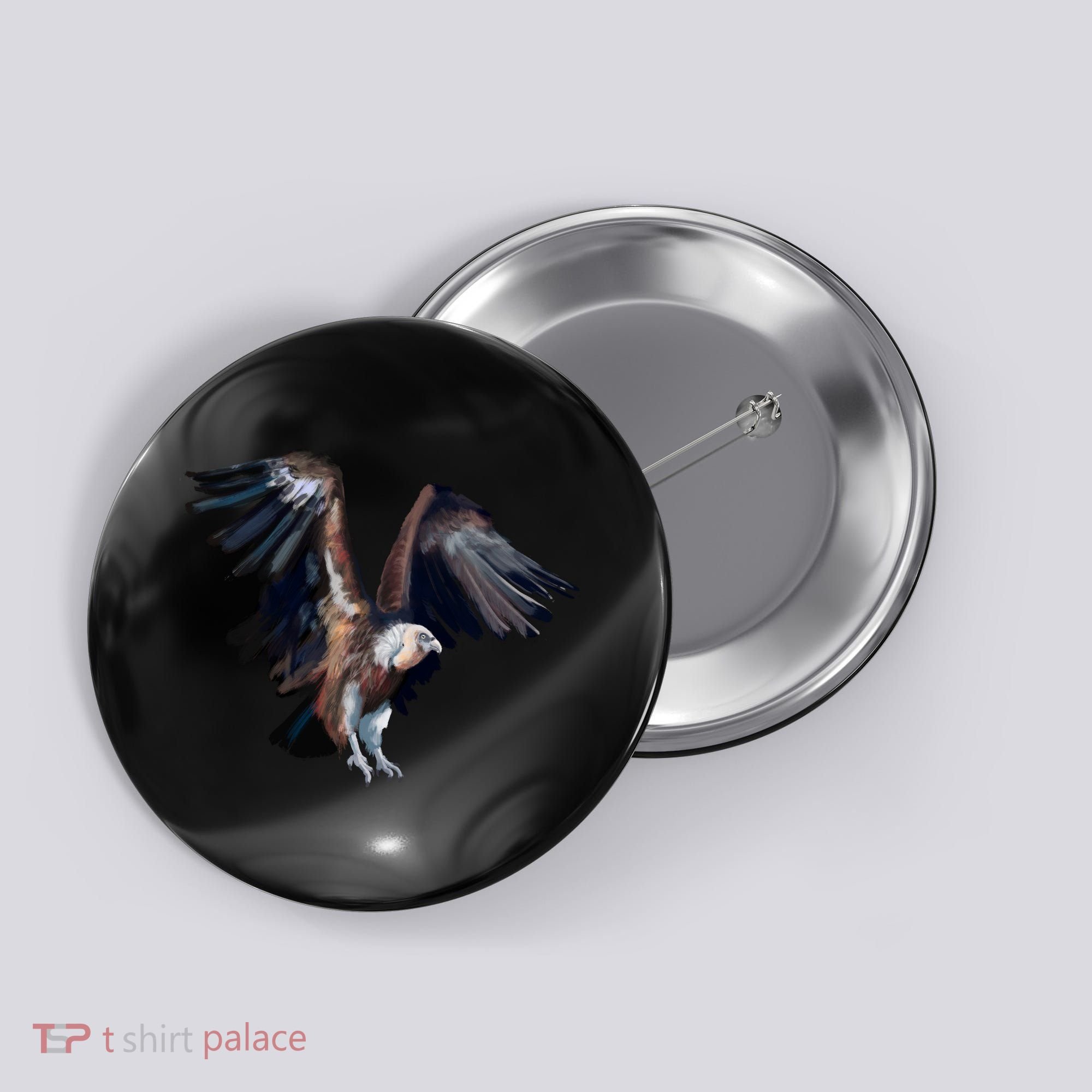 Flying Vulture Button