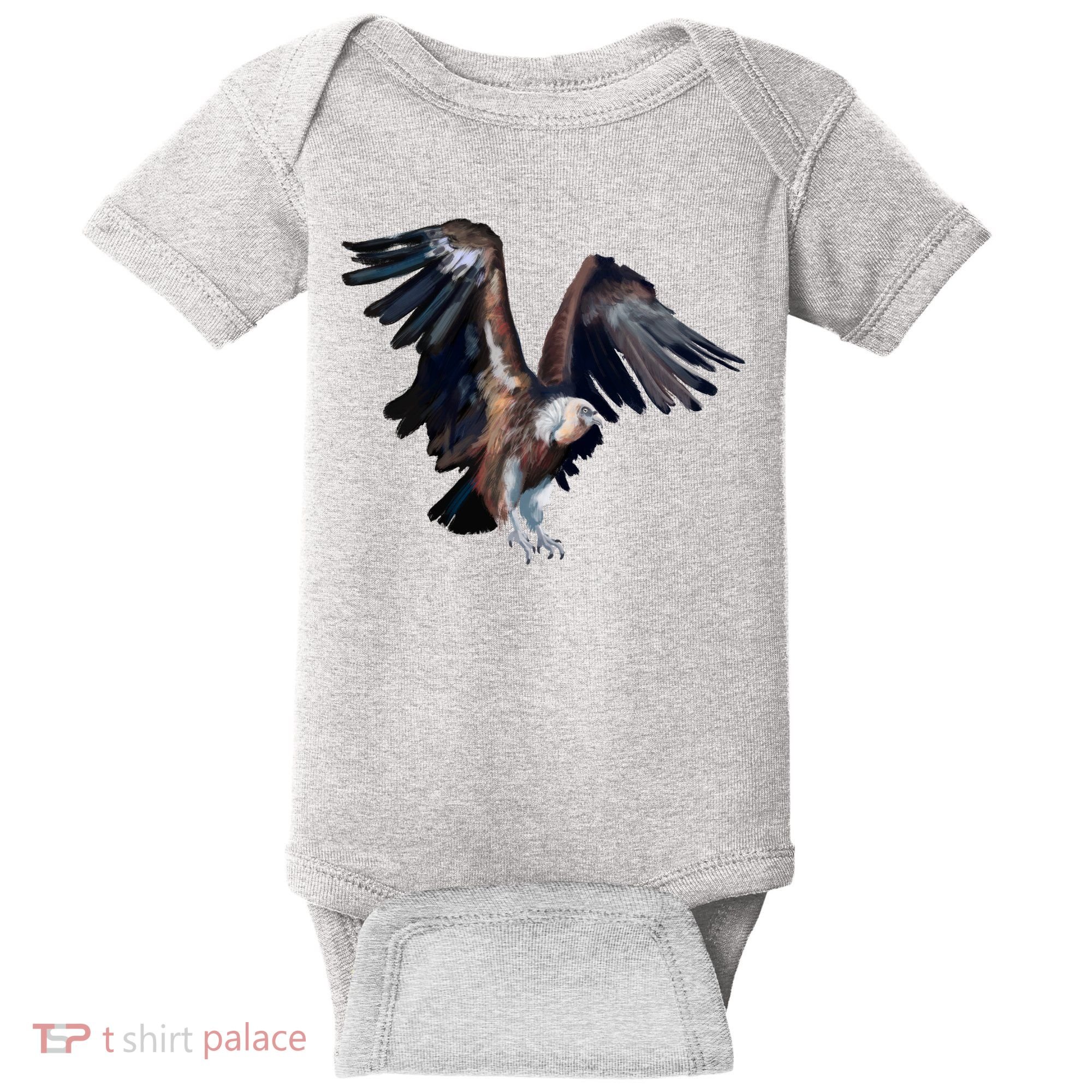 Flying Vulture Baby Bodysuit