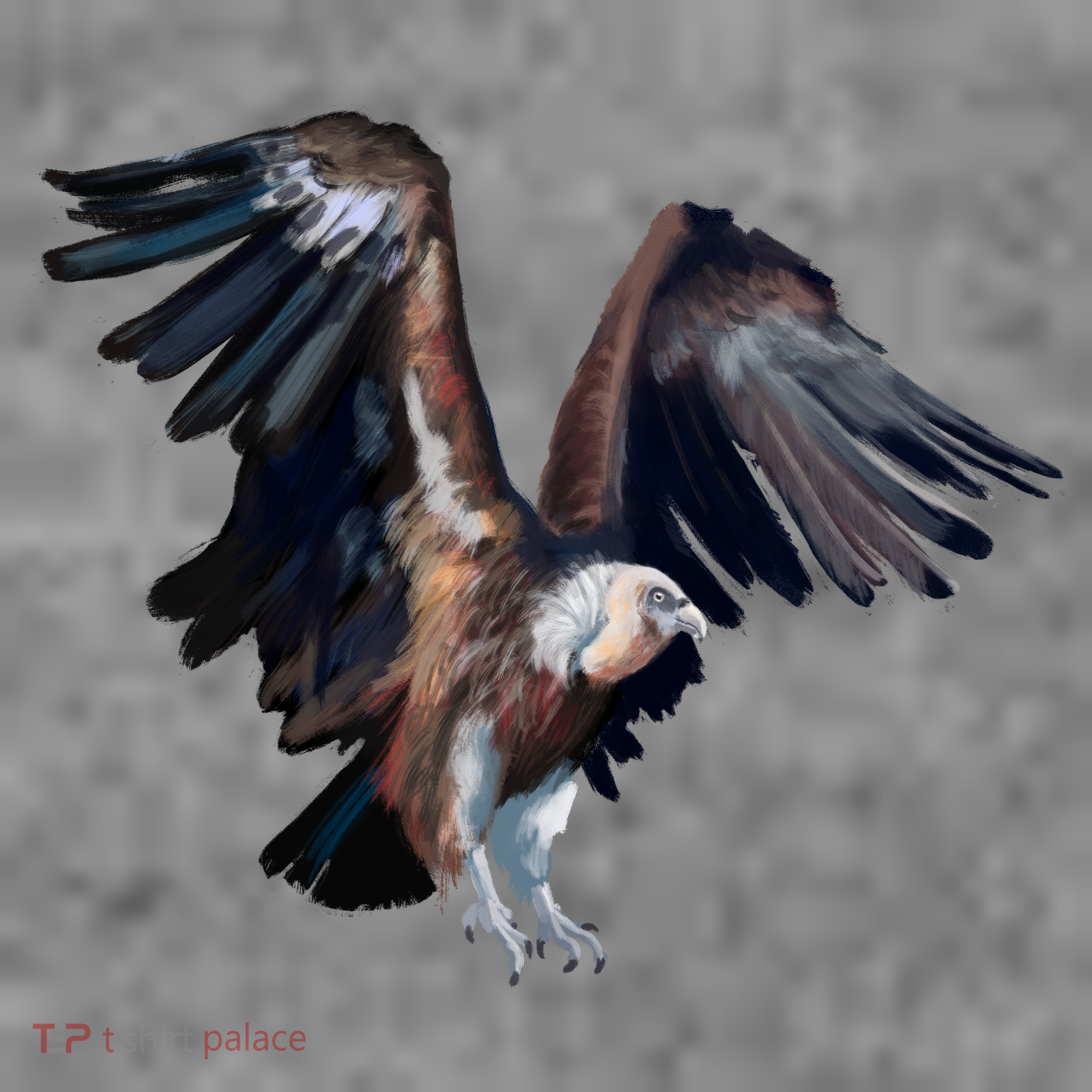 Flying Vulture Toddler Hoodie