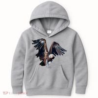 Flying Vulture Kids Hoodie thumb 0