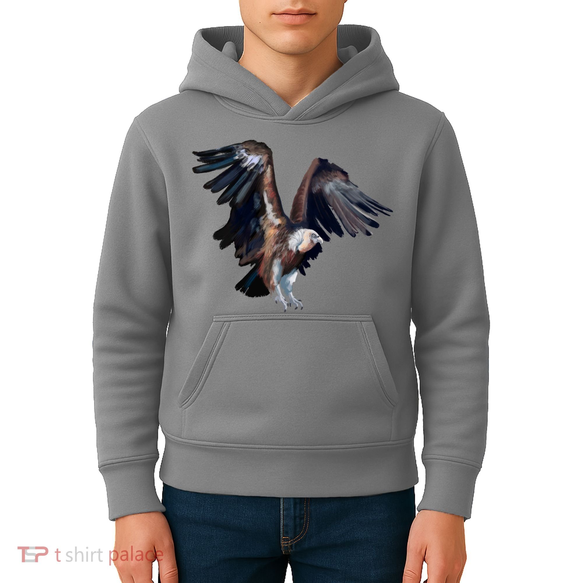 Flying Vulture Kids Hoodie