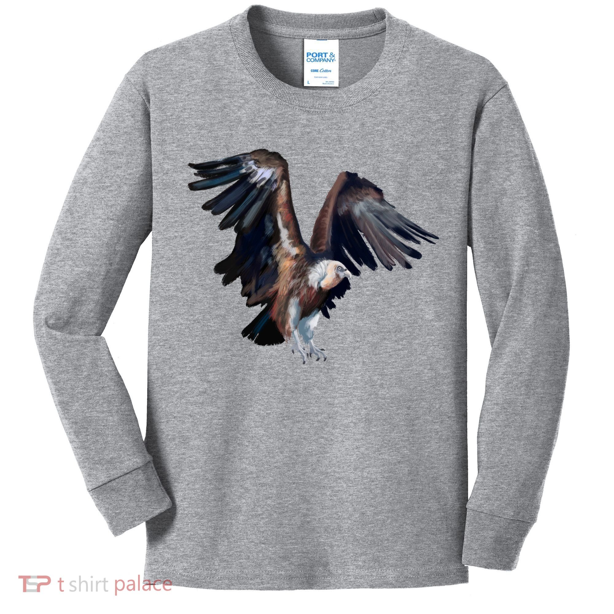 Flying Vulture Kids Long Sleeve Shirt