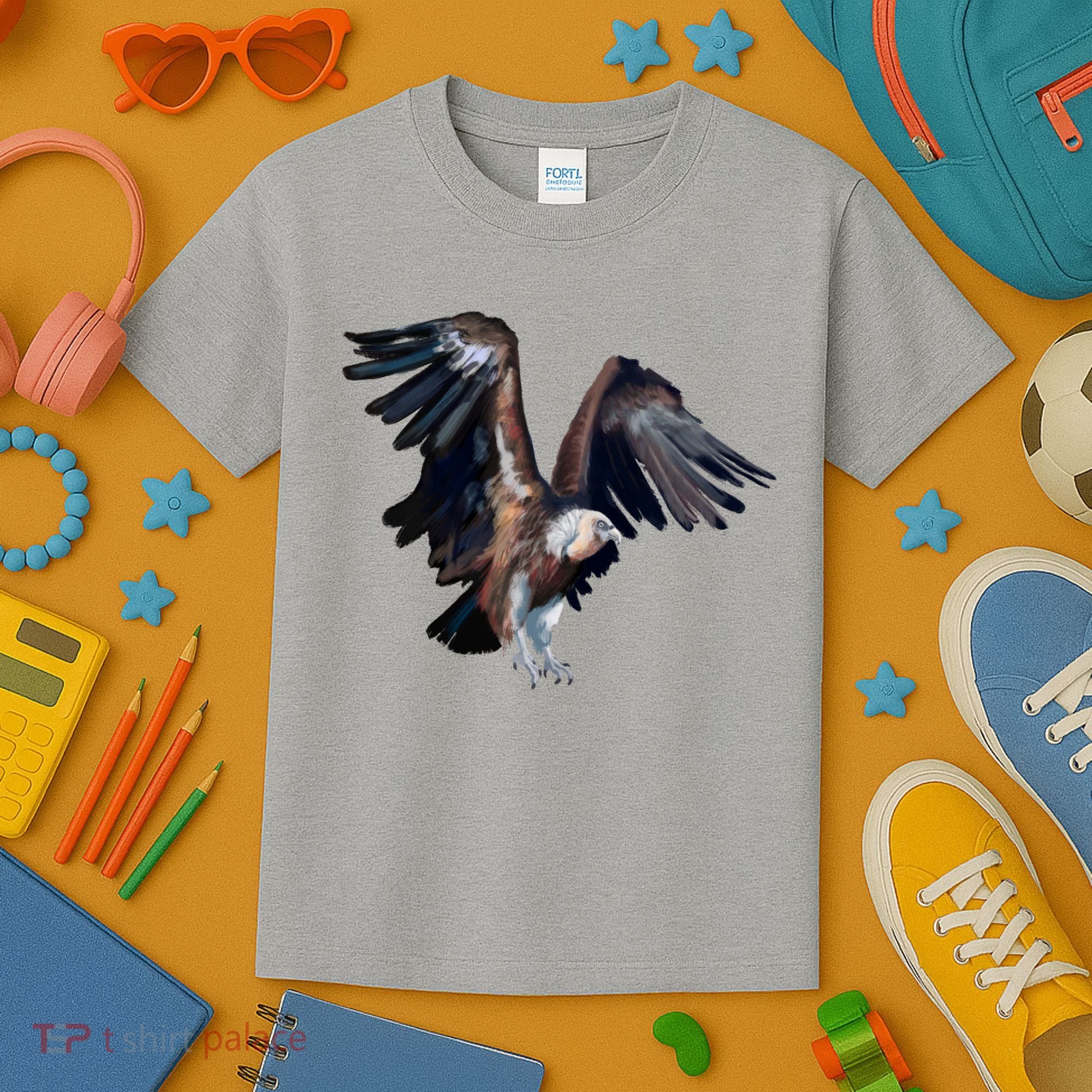 Flying Vulture Kids T-Shirt