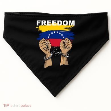 Freedom Venezuela USA-Made Doggie Bandana