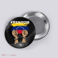 Freedom Venezuela Button thumb 0