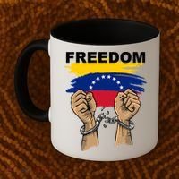 Freedom Venezuela Coffee Mug thumb 2