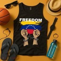 Freedom Venezuela Tank Top thumb 4