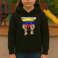 Freedom Venezuela Kids Hoodie thumb 3