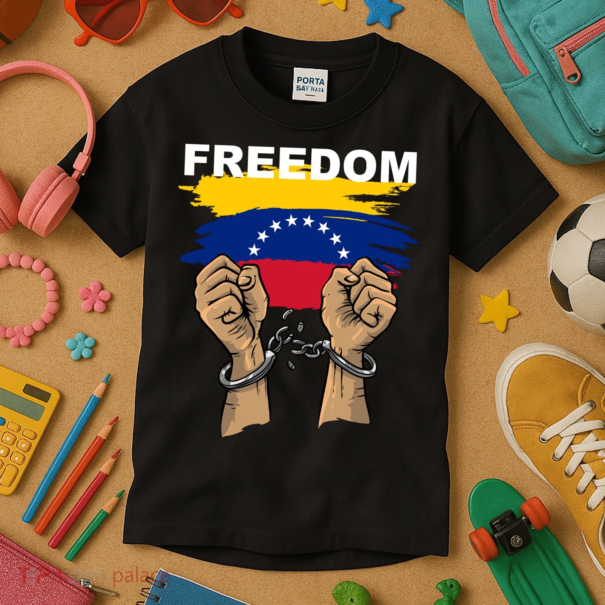 Freedom Venezuela Kids T-Shirt