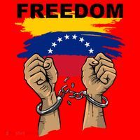 Freedom Venezuela Santa Hat thumb 1