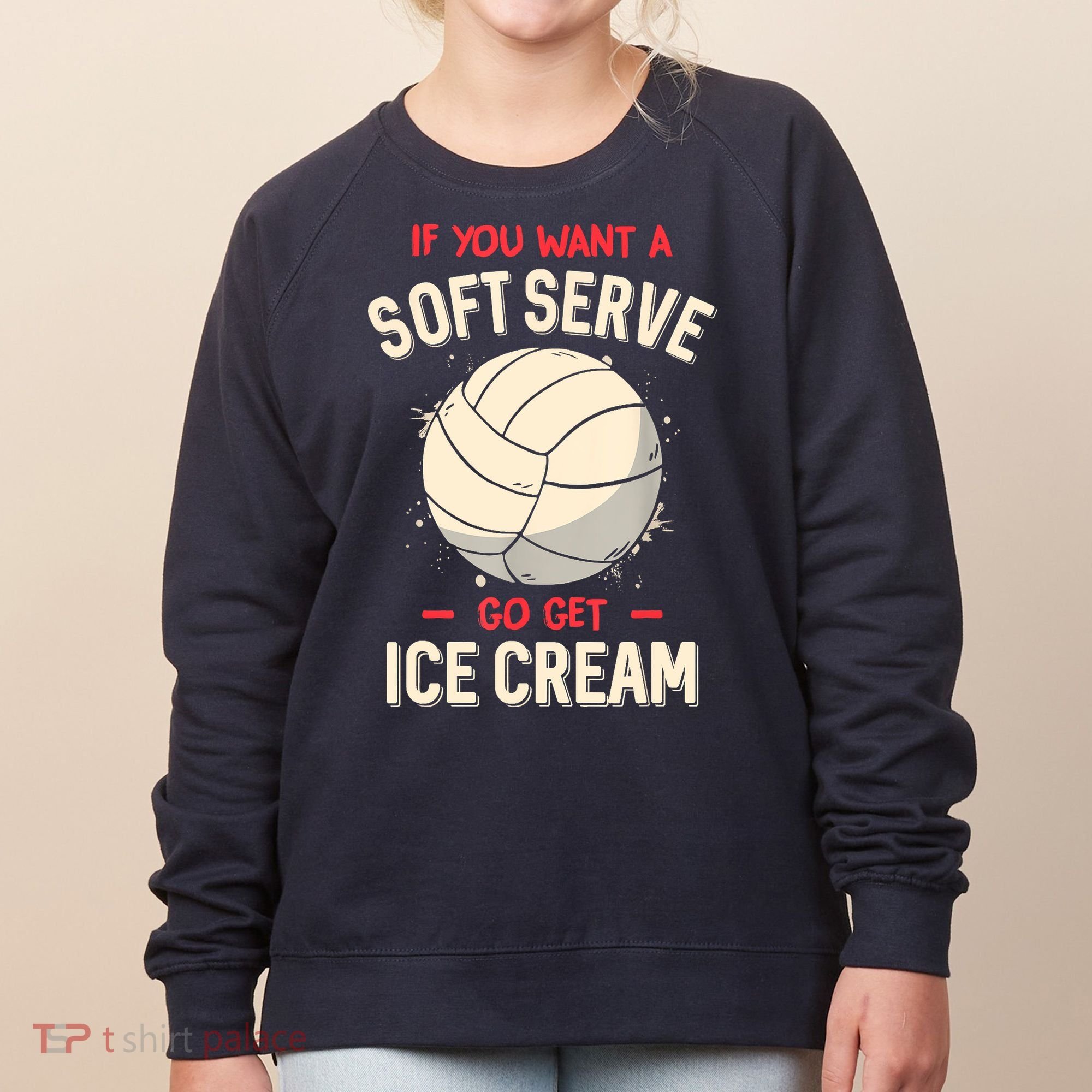 Funny Volleyball Women's Sweatshirt