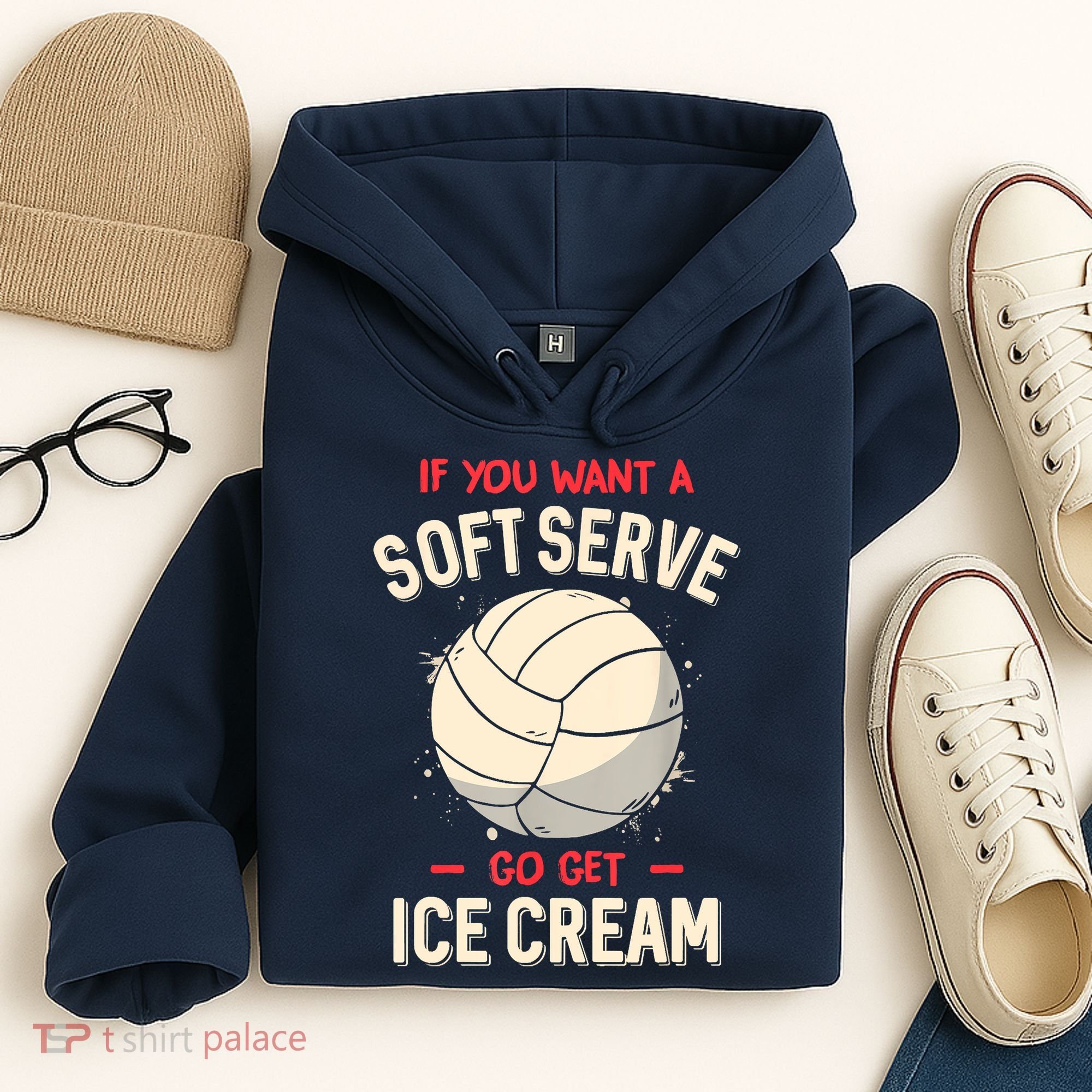 Funny Volleyball Hoodie