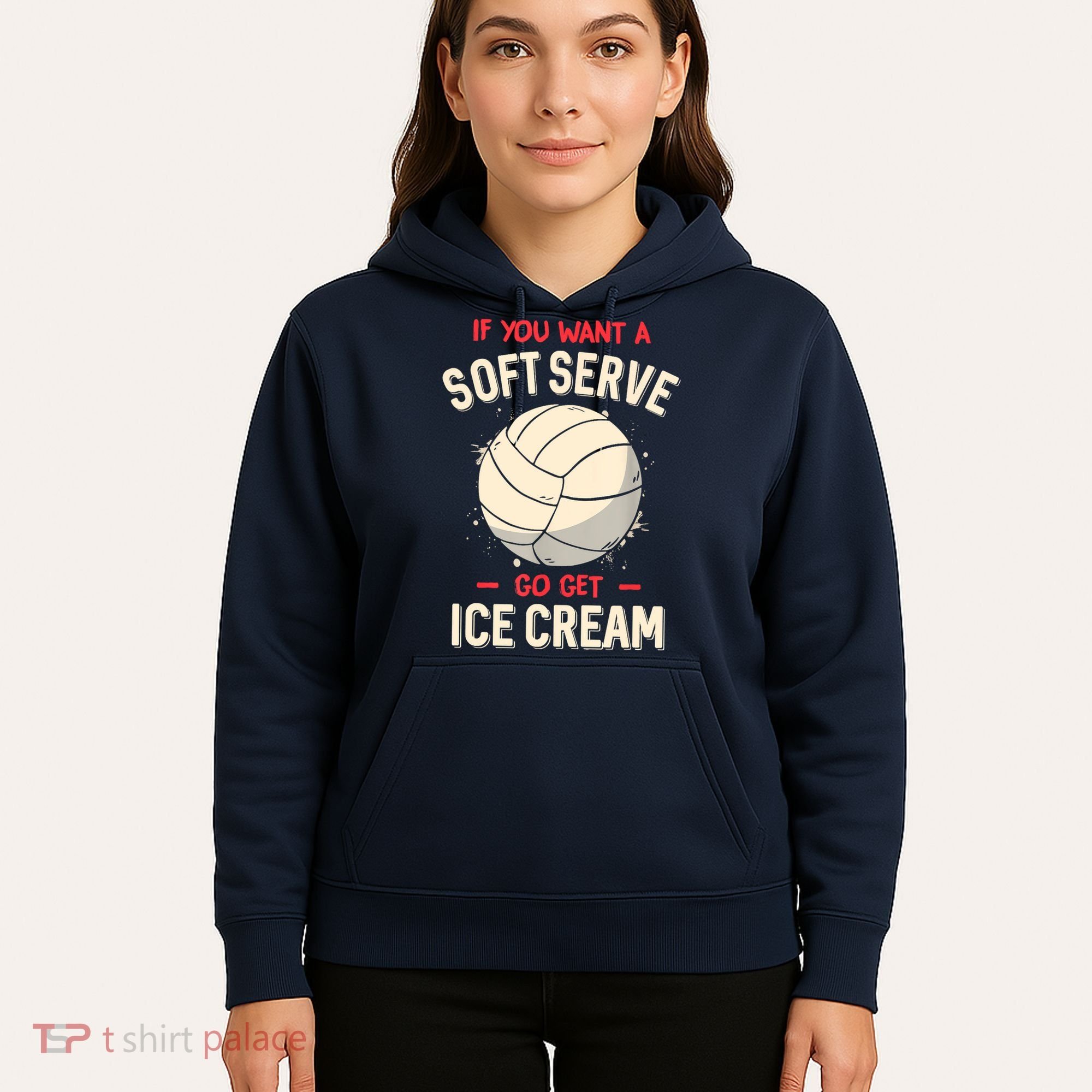 Funny Volleyball Hoodie