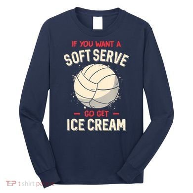 Funny Volleyball Long Sleeve Shirt
