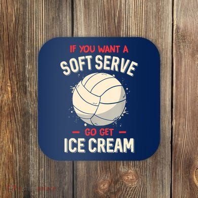 Funny Volleyball Coaster