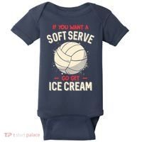 Funny Volleyball Baby Bodysuit thumb 0