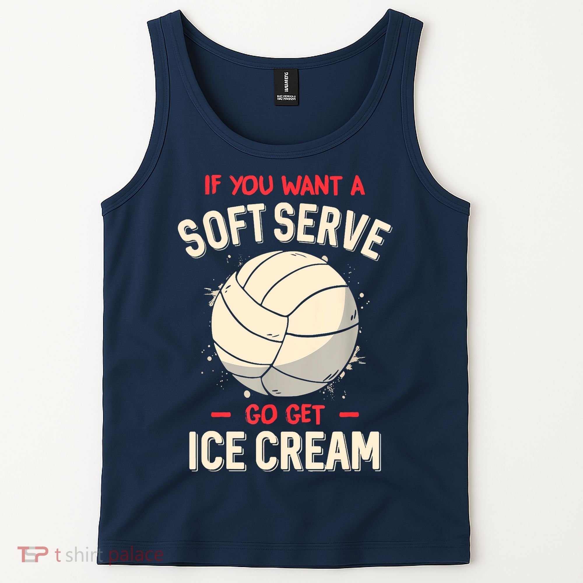 Funny Volleyball Tank Top