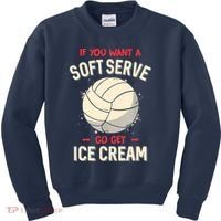 Funny Volleyball Kids Sweatshirt thumb 0