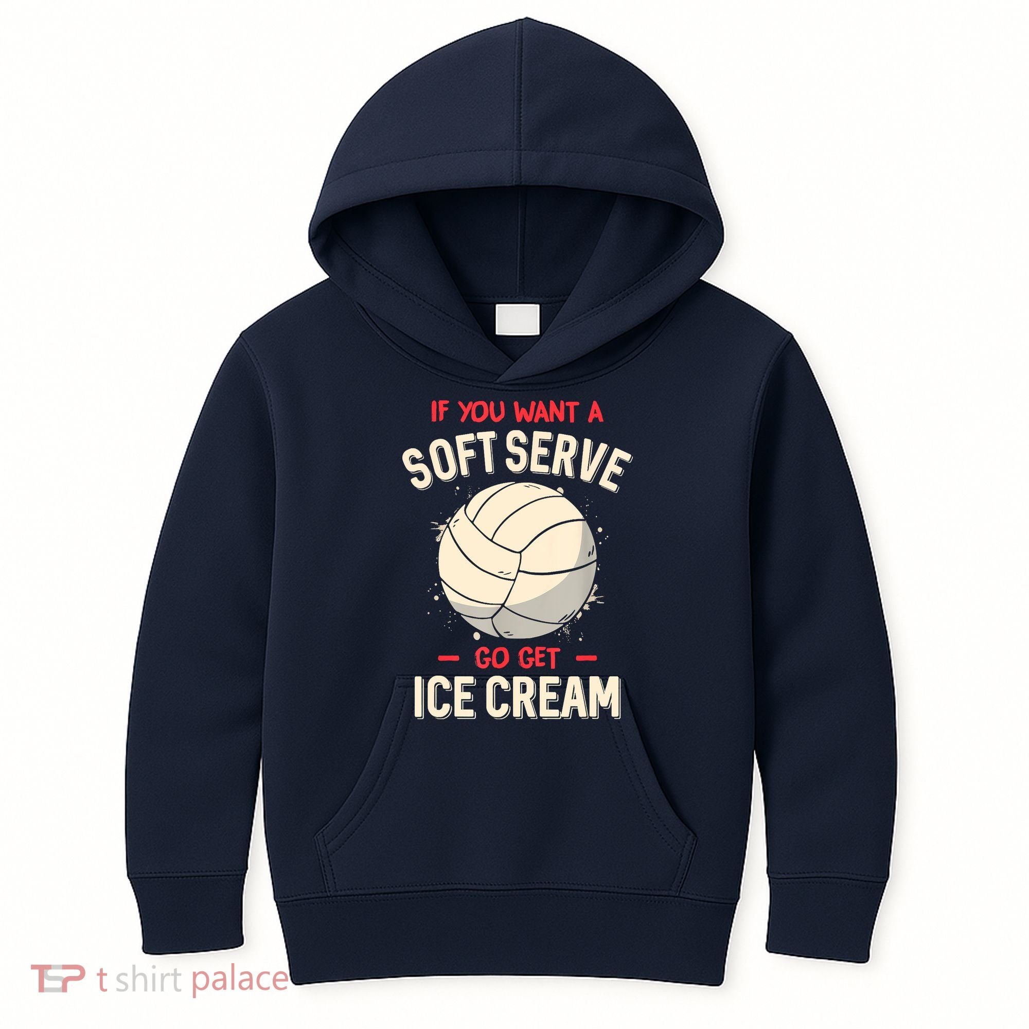 Funny Volleyball Kids Hoodie