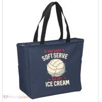 Funny Volleyball Tote Bag thumb 2