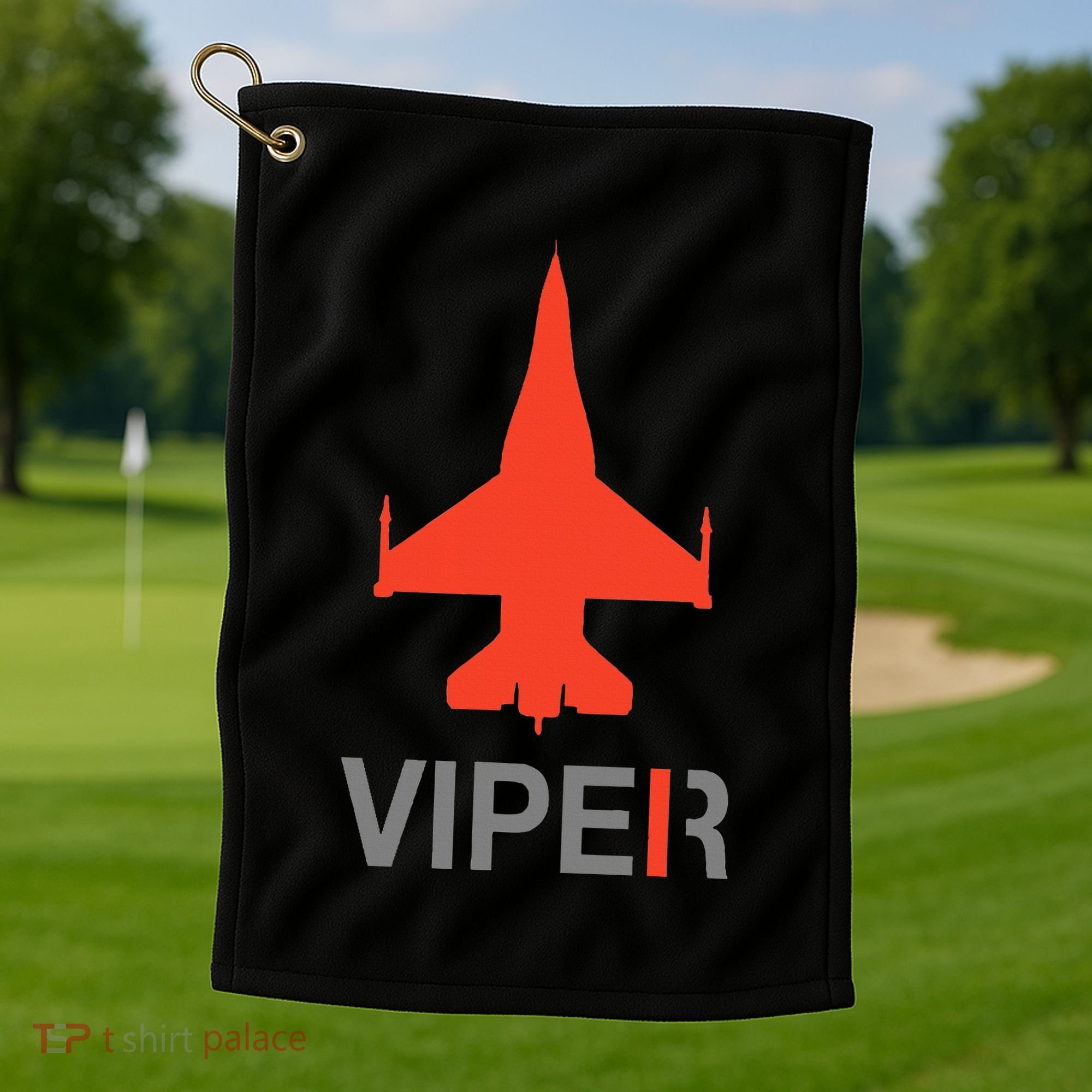 F16 Viper Golf Towel