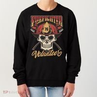 Firefighter Volunteer Women's Sweatshirt thumb 0