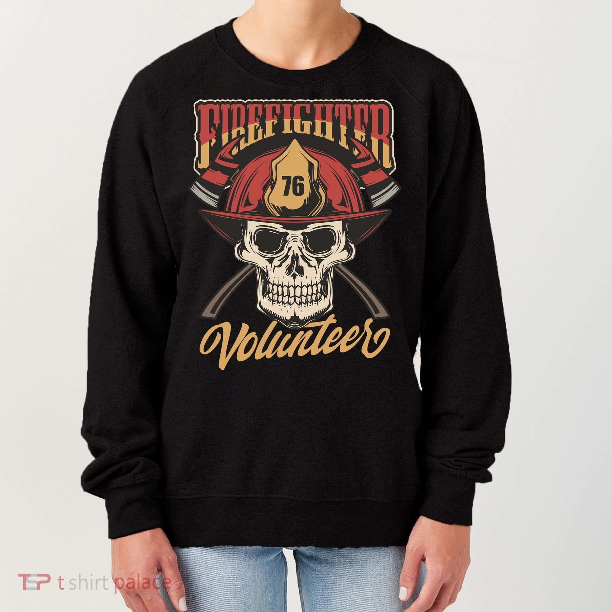 Firefighter Volunteer Women's Sweatshirt