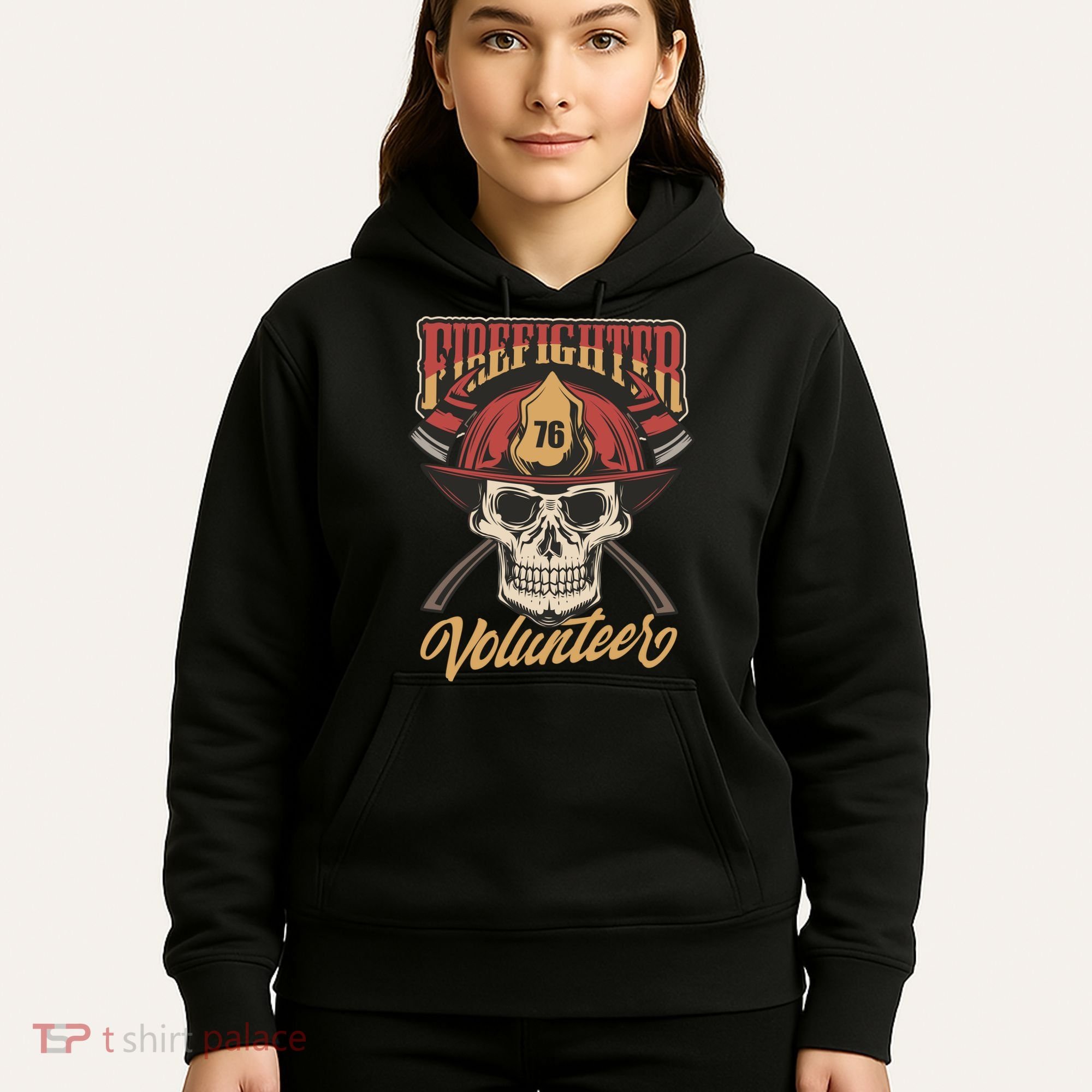Firefighter Volunteer Hoodie