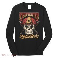 Firefighter Volunteer Long Sleeve Shirt thumb 0