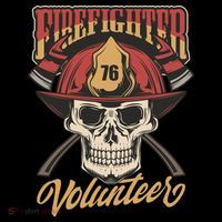 Firefighter Volunteer T-Shirt thumb 7