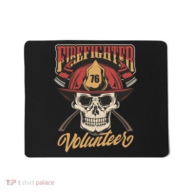 Firefighter Volunteer Mousepad