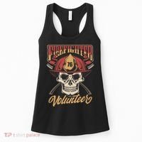 Firefighter Volunteer Women's Tank Top thumb 0