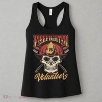 Firefighter Volunteer Women's Tank Top thumb 3