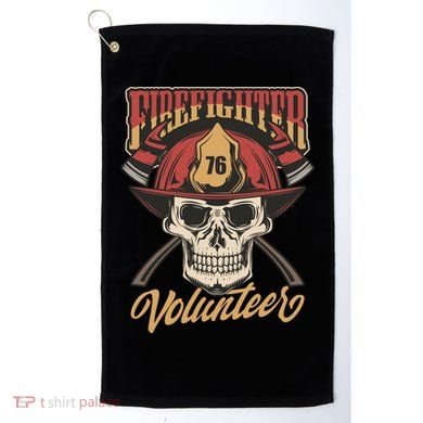 Firefighter Volunteer Golf Towel