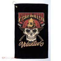 Firefighter Volunteer Golf Towel thumb 0