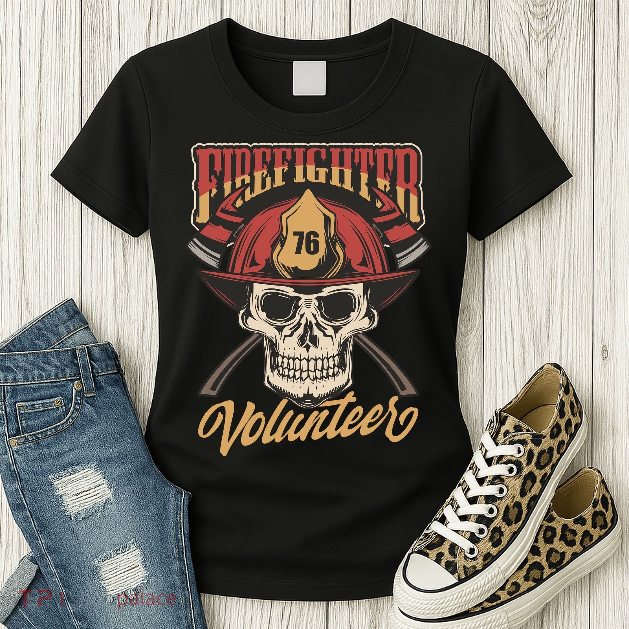 Firefighter Volunteer Women's T-Shirt