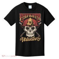 Firefighter Volunteer Kids T-Shirt thumb 0