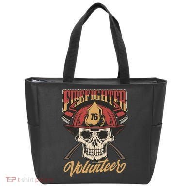 Firefighter Volunteer Tote Bag