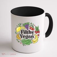 Filthy Vegan Coffee Mug thumb 1
