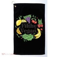 Filthy Vegan Golf Towel thumb 0