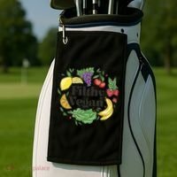 Filthy Vegan Golf Towel thumb 2