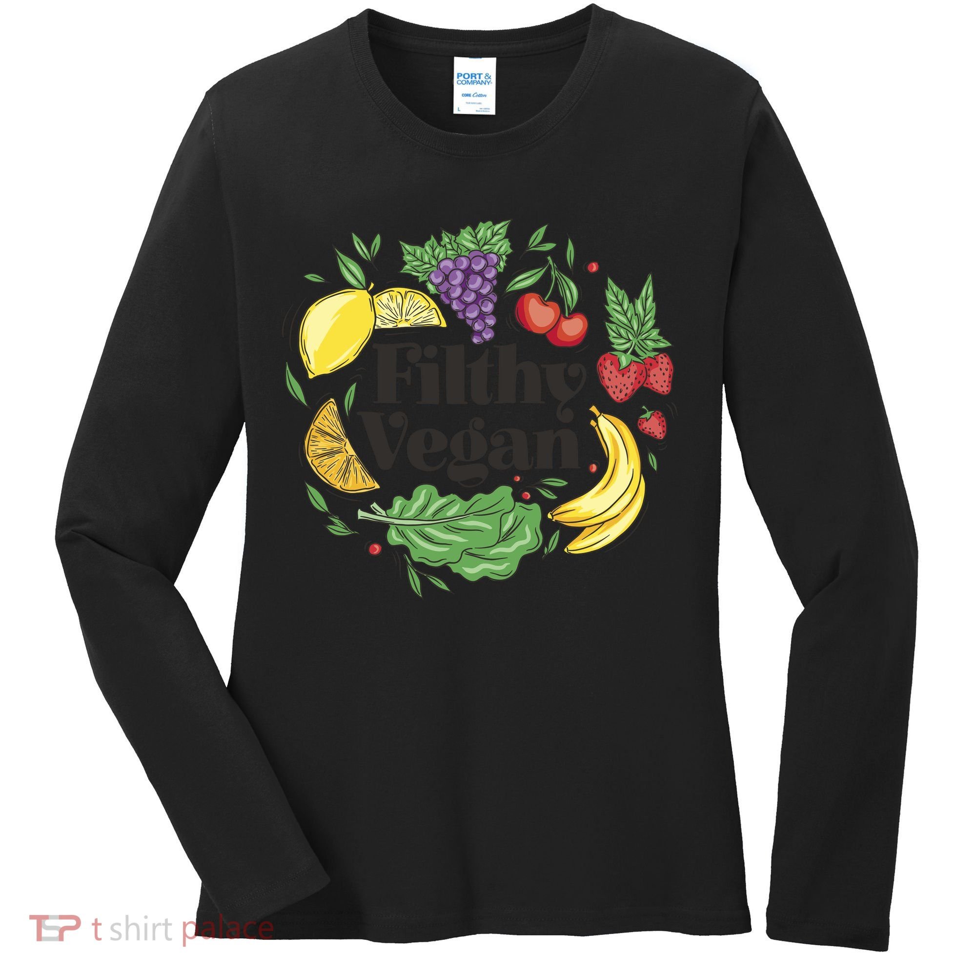 Filthy Vegan Women's Long Sleeve Shirt
