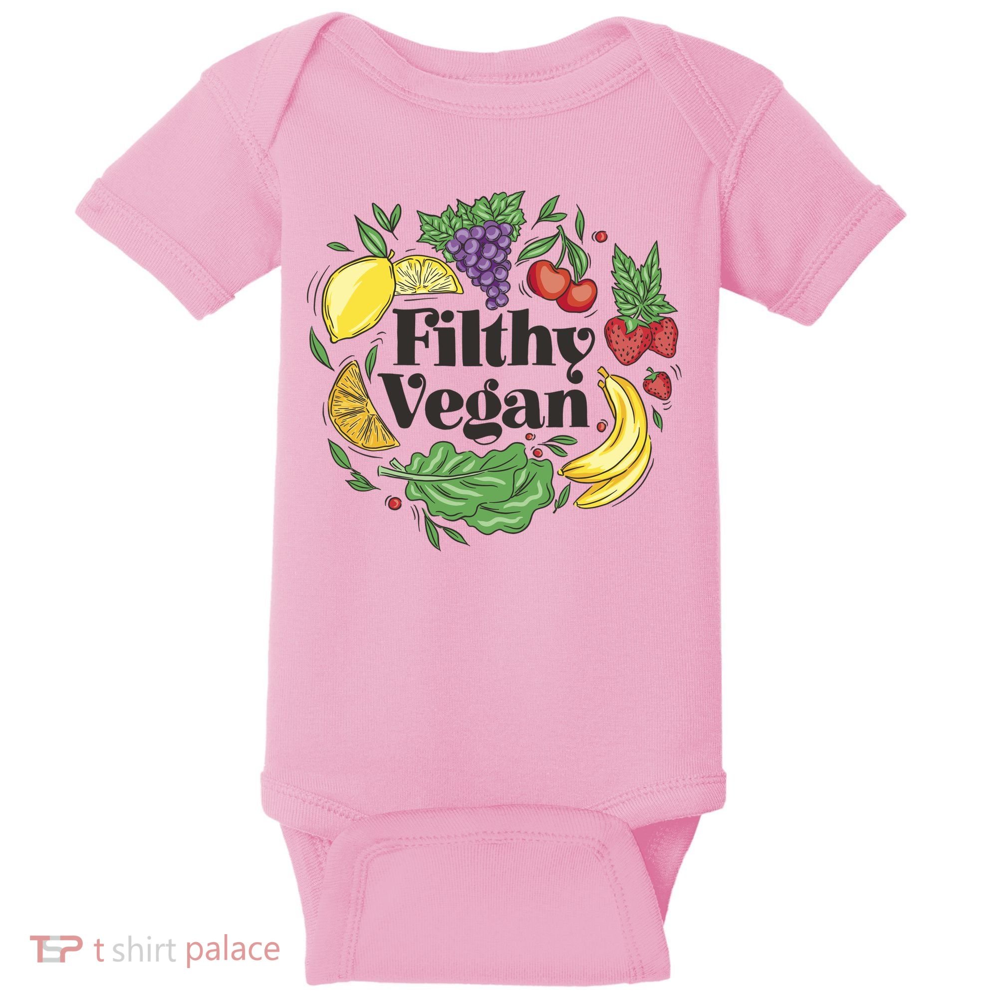 Filthy Vegan Baby Bodysuit