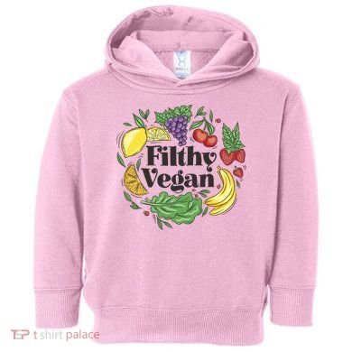 Filthy Vegan Toddler Hoodie