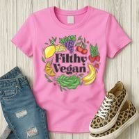 Filthy Vegan Women's T-Shirt thumb 3
