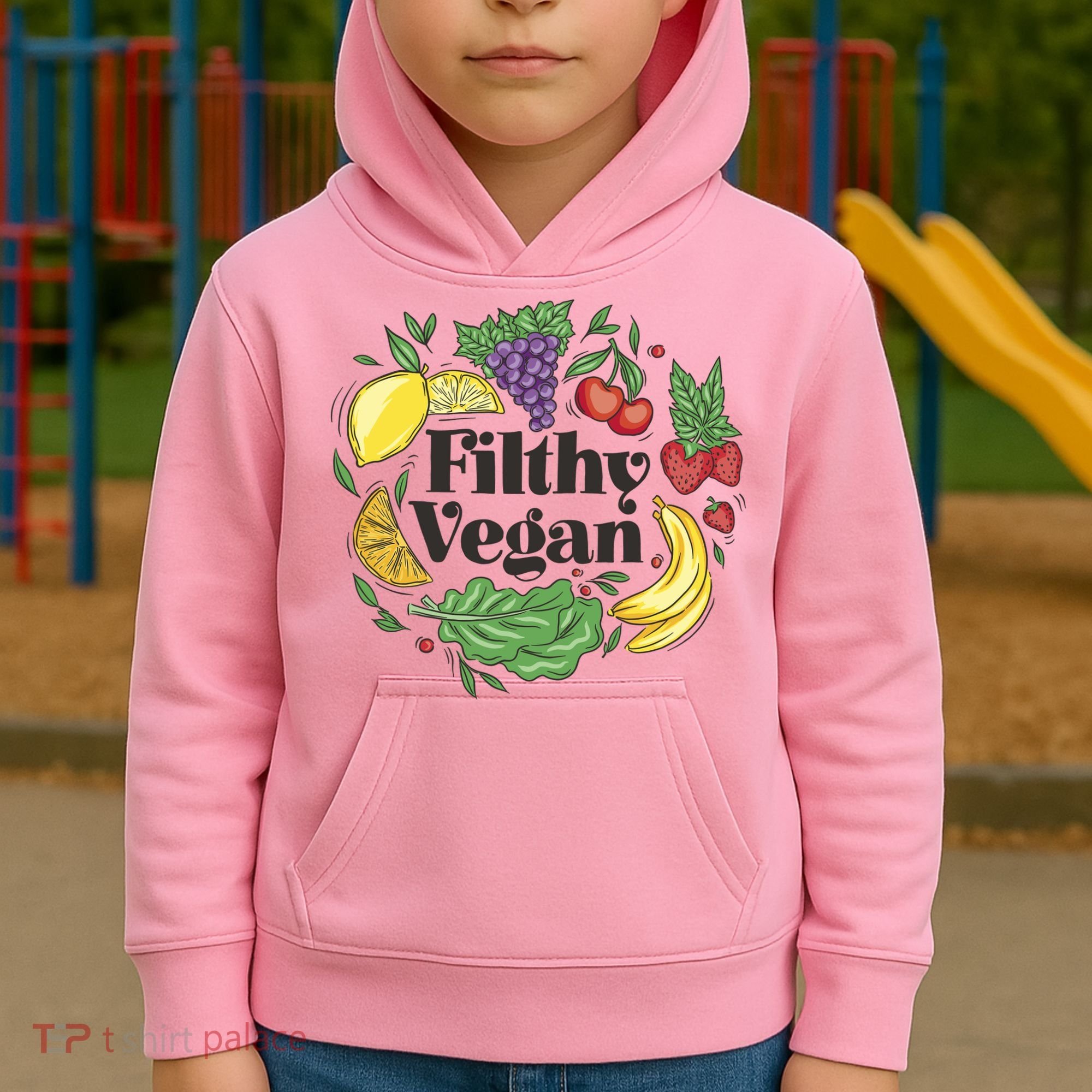 Filthy Vegan Kids Hoodie