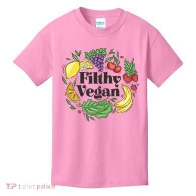Filthy Vegan Kids T-Shirt